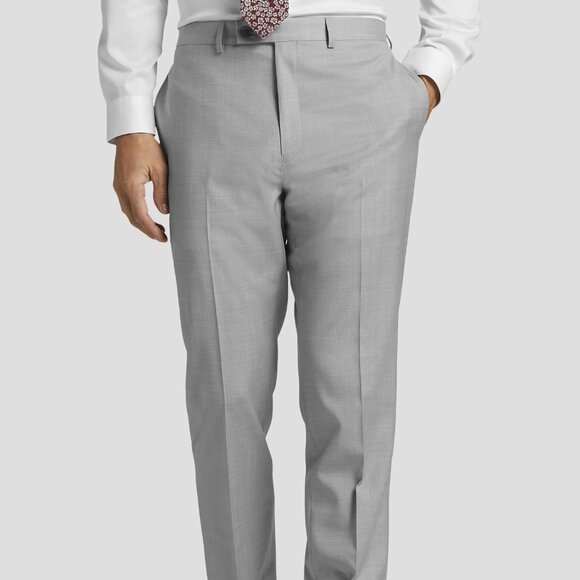NEW Calvin Klein Slim Fit Wool Blend Gray Suit Pants 44 x 30 - Picture 1 of 1